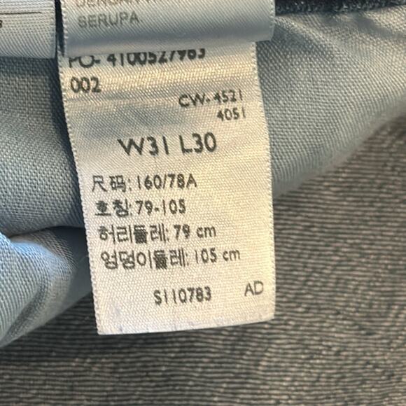 Levi's Women's 721 High Rise Skinny Jeans Azul Size 31 - Picture 9 of 9